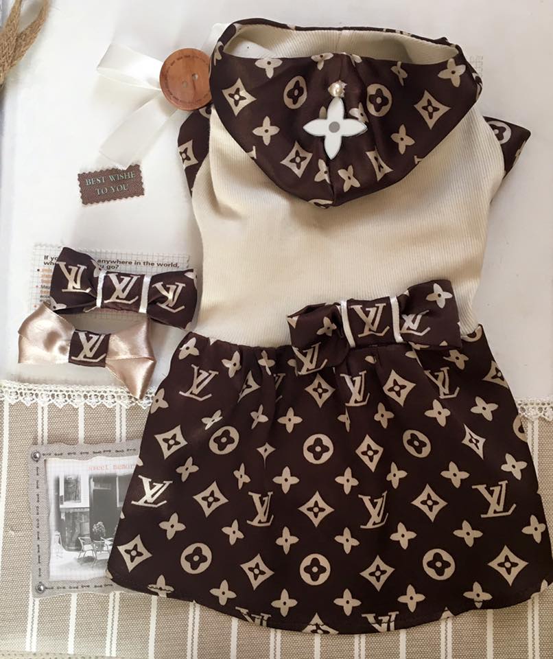 Рокличка, шнолка и панделка “My Yorkie Fashion Icon collection by FREA”